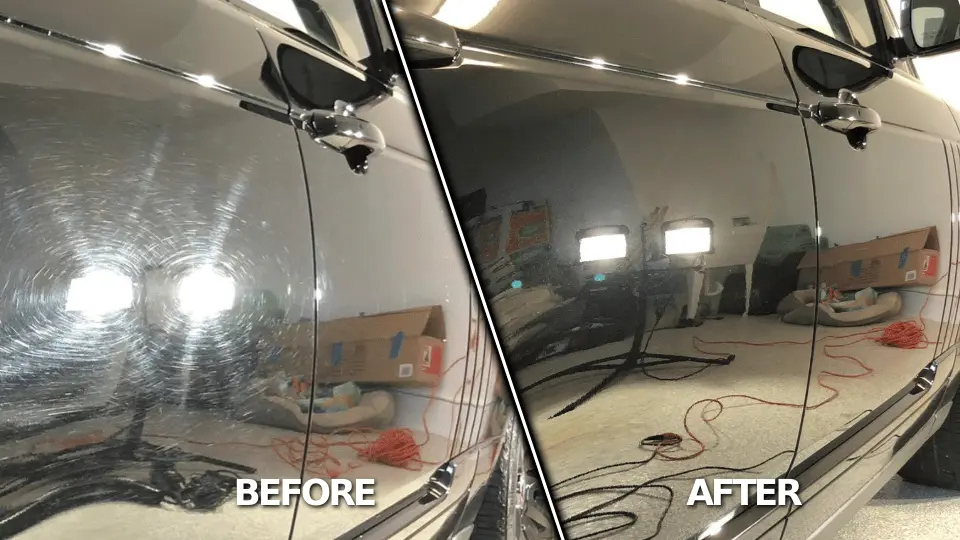 Paint correction and polishing service